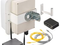 Роутер KROKS Rt-Ubx m4 с антенной и усилителем 4G Белый