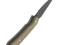Туристический нож Kansept Fenrir, сталь D2, рукоять G10, песочный