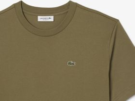 Женская футболка Lacoste свободного кроя из мягкого хлопка