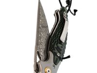 Складной нож Steelclaw Бот, сталь VG-10/дамаск, рукоять G10