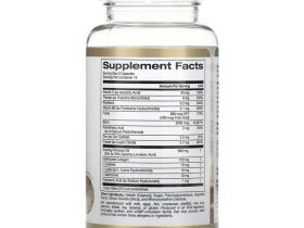 California Gold Nutrition, мультивитамины для волос, 30 растительных капсул