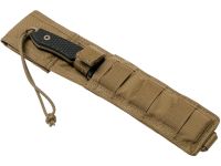 Нож с фиксированным клинком Spartan Blades Ronin Shinto, клинок пустынный, сталь CPM-S35VN, рукоять черная микарта