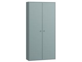 Распашной шкаф Сайрис 2-98x202 Серо-зеленый