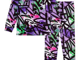 Термокомплект трикотажный для девочек: брюки, толстовка для эпизодического использования