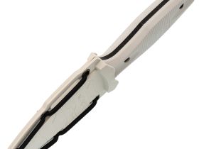 Тактический нож N.C. Custom Grave 2.0 LE Stormtrooper blackwash, сталь AUS-10, рукоять White Elastron