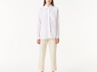 Женская лёгкая рубашка Lacoste из льна