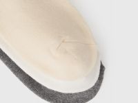 Носки с вышивкой для девочек, 3 пары, Белый