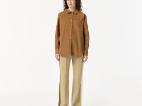 Женская рубашка Lacoste оверсайз