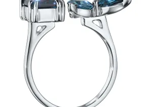 Кольцо из серебра с топазами э0671кц02260369_white
