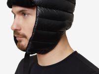 Пуховая шапка-ушанка BASK