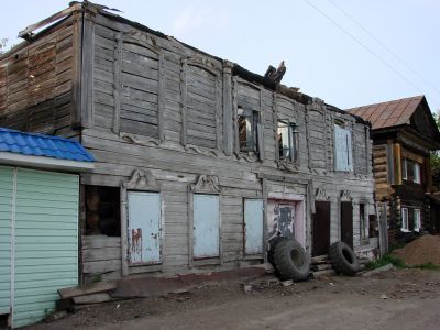 Дом, в котором в 1874-1885 гг. жила революционерка Л.Н. Бархатова