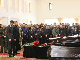 В Якутске простились с Героем России Алексеем Петровым