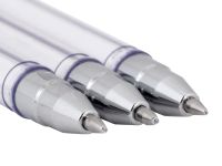 Набор гелевых ручек Сонет, 3 шт, белые