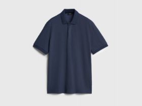 Поло из пике, Синий