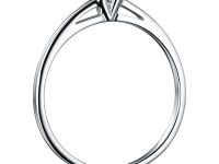 Классическое кольцо из серебра э0612кц02159500_white