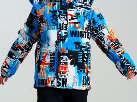 Куртка текстильная с полиуретановым покрытием для мальчиков