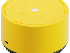 Умная колонка Яндекс.Станция Лайт с голосовым помощником Алиса лимон