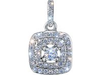 Подвеска из белого золота э4712пд07210131