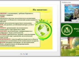 Видеть красоту за порогом собственного дома – величайшее умение, которому нужно учить с раннего детства. Как организовать экологическое образовательное пространство в ДОО?