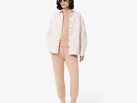 Женские спортивные брюки Lacoste из хлопка