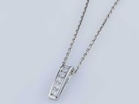 Классическая подвеска из серебра э0612пд02183900_white