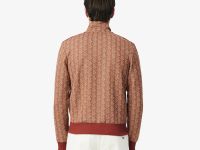 Мужская жаккардовая толстовка Lacoste PARIS с монограммой