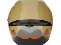 Шлем мото закрытый SHORNER FP908 бежевый