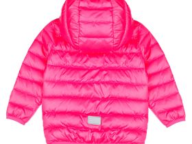 Куртка детская текстильная с полиуретановым покрытием для девочек (ветровка)