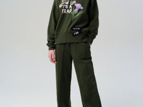 Брюки трикотажные для девочек