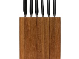 Подставка для ножей универсальная Woodinhome KS022UON, дуб