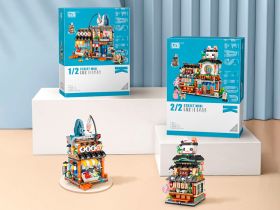 1231_MK Конструктор Рыбный магазин Акула