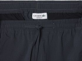 Мужские хлопковые шорты Lacoste из сирсакера