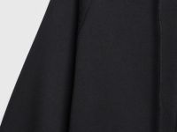 Толстовка на молнии для девочек, Черный