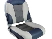 Кресло SKIPPER PREMIUM с высокой спинкой (синий/серый/темно-серый)