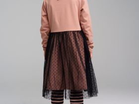 Платье трикотажное для девочек