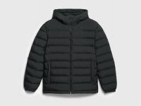 Лёгкая утеплённая куртка, Черный