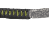 Нож с фиксированным клинком CRKT Akari, сталь 8Cr13MoV, рукоять паракорд
