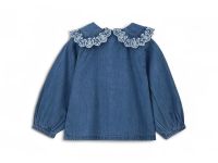 Блузка с длинным рукавом для маленькой девочки