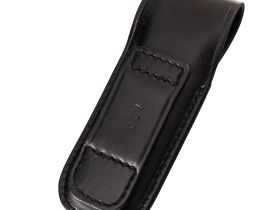 Чехол для складного ножа на пояс, 120 мм, кнопка