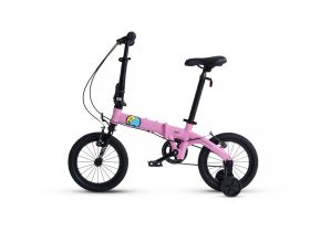 Детский велосипед Maxiscoo S007 Стандарт 14, год 2024, цвет Зеленый