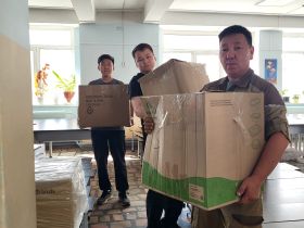 Еще две тонны гумпомощи отправили в Оймяконский район из Якутска