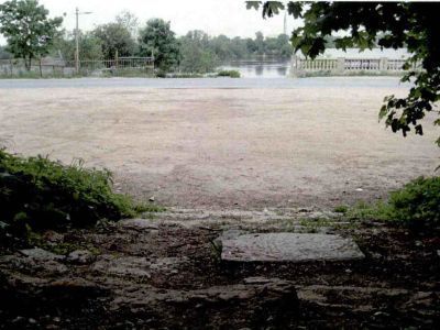 Входная площадка с лестницей от пристани, конец XIX века