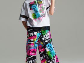 Фуфайка трикотажная для девочек (футболка)