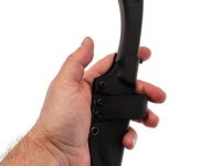 Нож Райбек №2, сталь Elmax, рукоять микарта черная