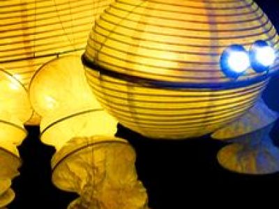 Представление световых кукол. Театр Николая Зыкова (Москва)