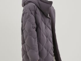 Пальто утепленное с утиным пухом