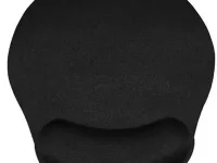 Коврик для мыши с гелевой подушкой под запястье WIWU Mouse Pad (черный) (MP-01)