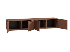 ТВ-тумба подвесная Кимбол 200x37 Терракотовый