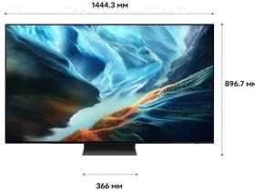Телевизор Samsung 65" OLED S90H 4K, Процессор NQ4 AI Gen3, Smart ТВ (2026) QE65S90HAEXPY черный графит