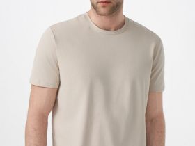 Базовая футболка, Бежевый